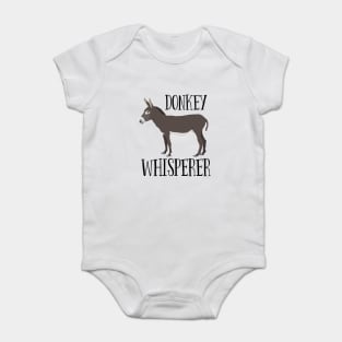 Donkey Whisperer Baby Bodysuit